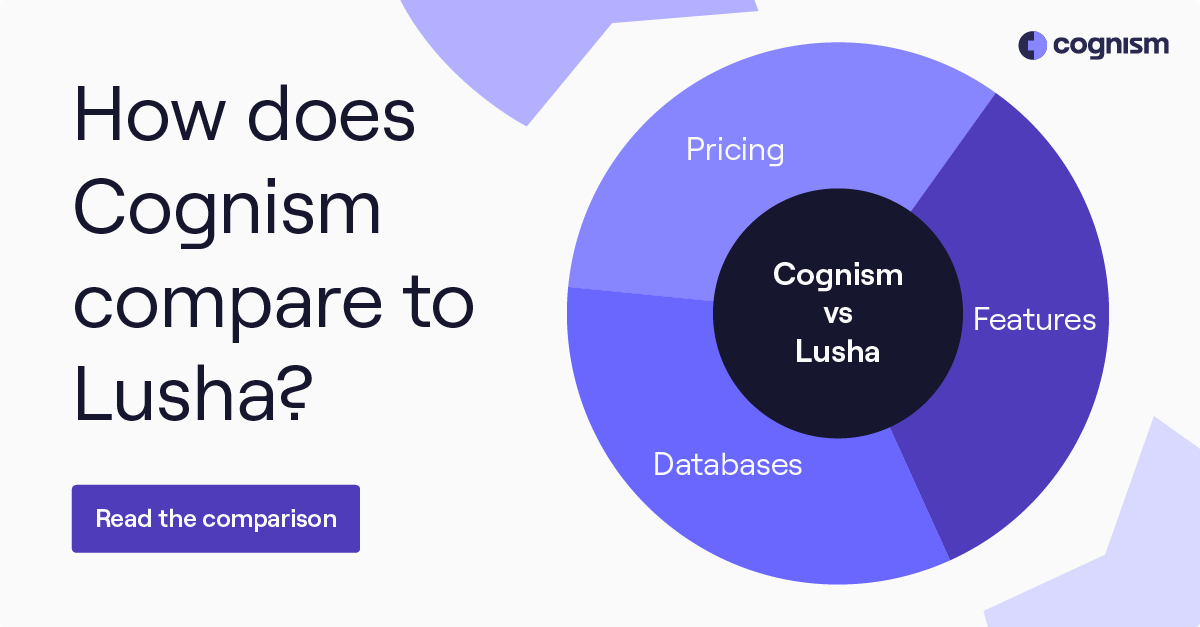 Comparing Cognism Vs Lusha In 2024